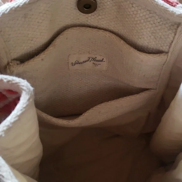 Woven Cotton Tote Bag - Picture 5 of 6